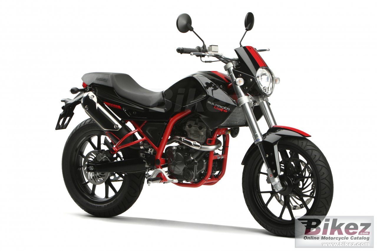 Big Derbi mulhacen cafe 125 picture and wallpaper from Bikez.com